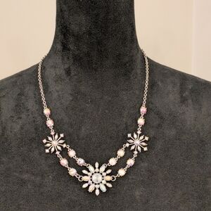Claire's 20" Necklace With A.B Crystal